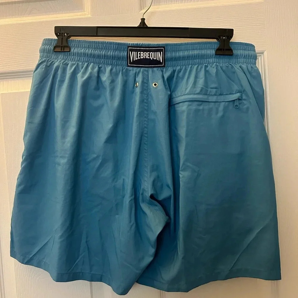 Vilebrequin Solid Moorea Swim Trunks View 2